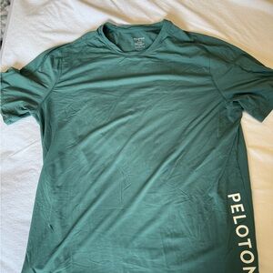Peloton Men's Teal Short Sleeve Tee